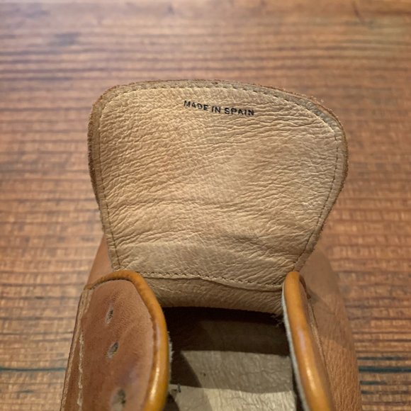 PIKOLINOS Cognac Tan Leather Oxford Shoes - Picture 6 of 7